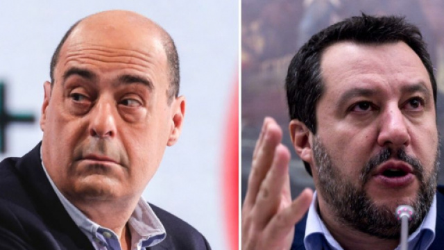 Coronavirus: Matteo Salvini attacca Nicola Zingaretti
