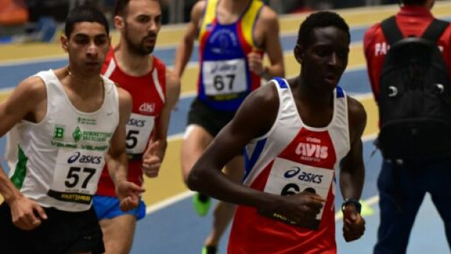 Atletica paralimpica - Ndiaga Dieng in azione