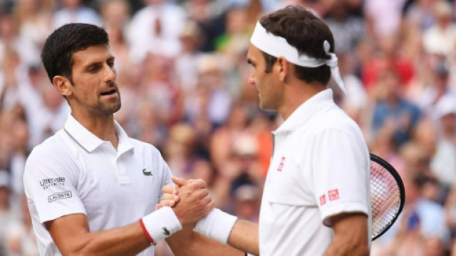 Djokovic augura a Federer un pronto recupero dopo l'infortunio.