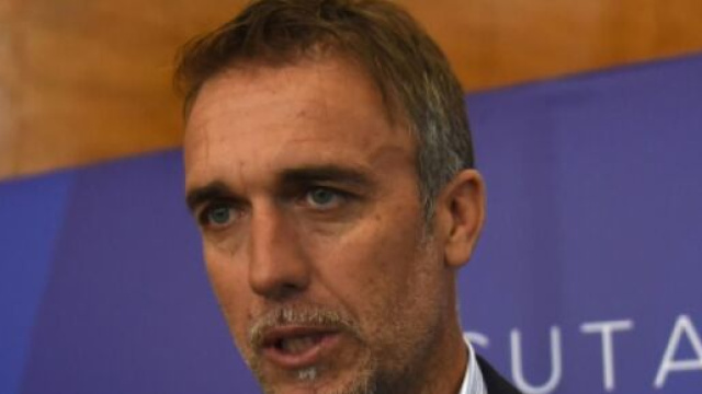 Gabriel Batistuta, ex punta di Fiorentina e Roma.