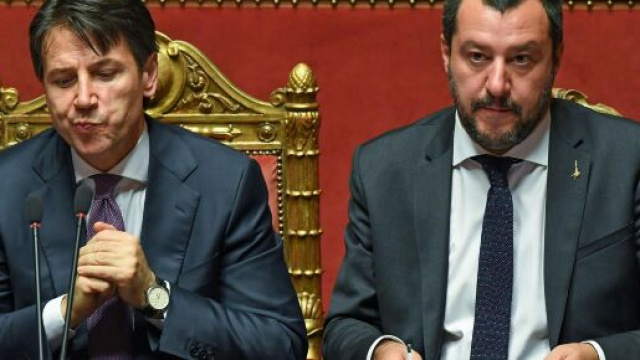 Nuovo aspro conflitto tra il premier Giuseppe Conte e Matteo Salvini.