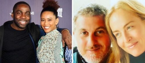 Al&eacute;m de Ta&iacute;s Ara&uacute;jo e L&aacute;zaro Ramos, outras celebridades possuem casamentos duradouros. (Fotomontagem)