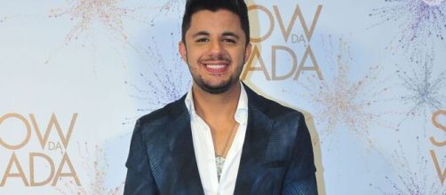 O sertanejo Cristiano Ara&uacute;jo morreu em um grave acidente de carro. (Reprodu&ccedil;&atilde;o/TV Globo)