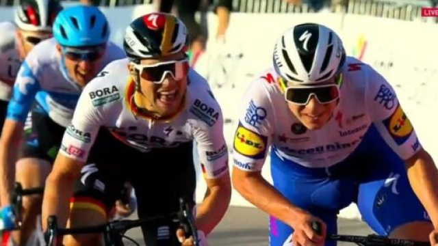 Remco Evenepoel impegnato alla Volta Algarve