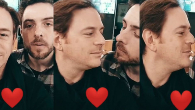 Un posto al sole Michelangelo Tommaso (Filippo) ed Erik Tonelli (Leonardo)