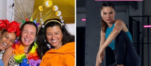 A Novela "Amor de M&atilde;e" conta com integrantes de grande porte como Adriana Esteves, Ta&iacute;s Ara&uacute;jo entre outros. (Foto/Montagem)