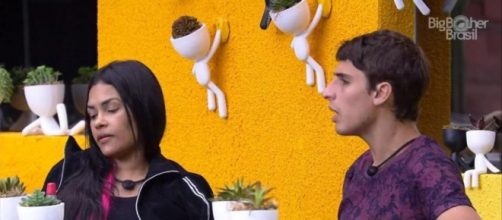 Brothers conversam sobre prova do L&iacute;der. (Reprodu&ccedil;&atilde;o/TV Globo)