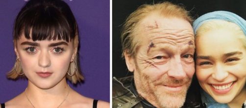 Em "Game Of Thrones", o Sor Jorah Mormont era o bra&ccedil;o direito da 'm&atilde;e dos drag&otilde;es'. (Montagem/Instagram)