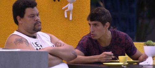 Prior e Babu falam sobre voto em Pyong. ( Reprodu&ccedil;&atilde;o/TV Globo )