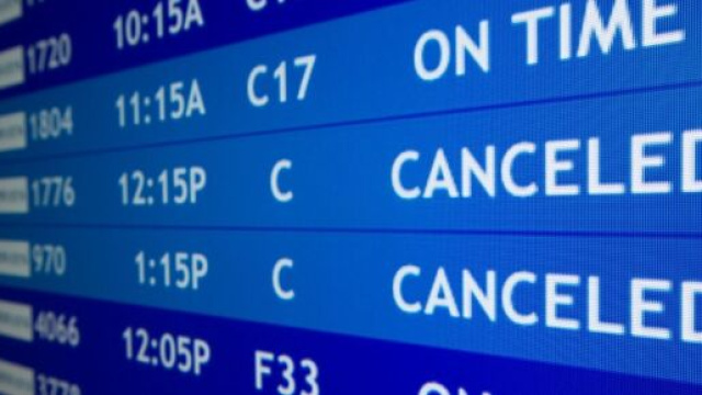 Voli cancellati per l'Italia a causa del coronavirus.