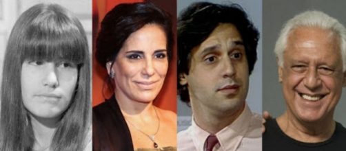 5 atores que participaram da novela 'Dancin&rsquo; Days'. (Fotomontagem)