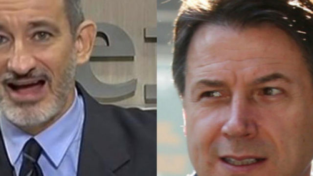 Pietro Senaldi e Giuseppe Conte