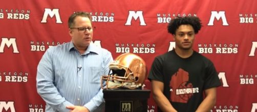 Cameron Martinez explained the reason of signing with Ohio State Buckeyes. [Image Source: MLive/ YouTube]