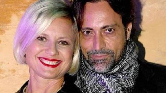 Antonella Elia con il fidanzato Pietro Delle Piane