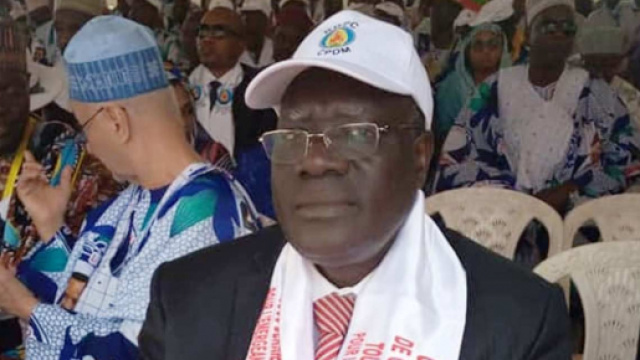 Le Pr&eacute;sident de la Commission Communale de campagne de Danay Est Mounouna Foutsou (c) Minjec