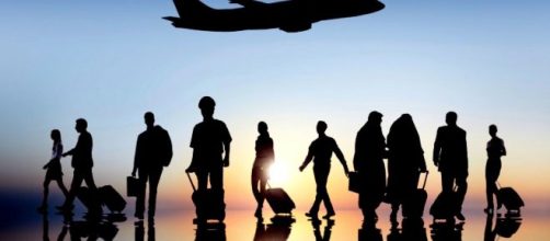 Imagen que evoca el exilio de las personas