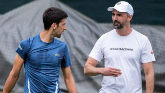 Novak Djokovic e Goran Ivanisevic