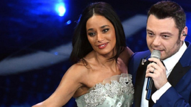 Rula Jebreal e Tiziano Ferro, tra i protagonisti sul palco dell'Ariston