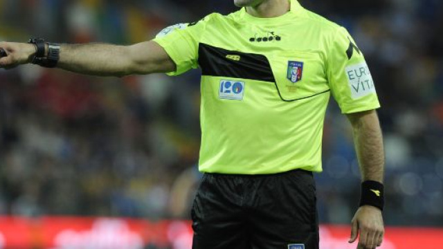 Fabio Maresca, arbitro del derby di Milano.