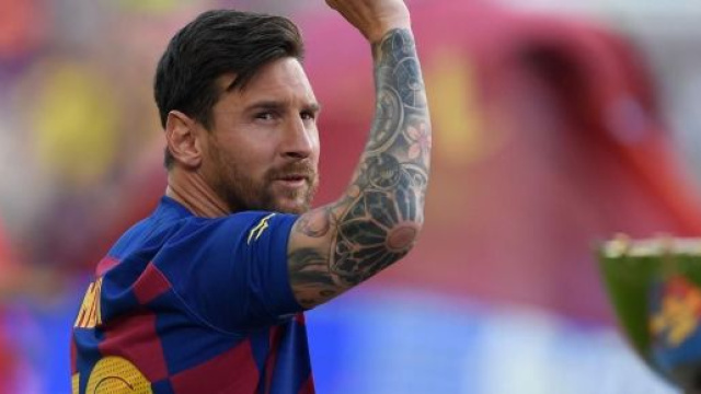 Leo Messi, punta del Barcellona.