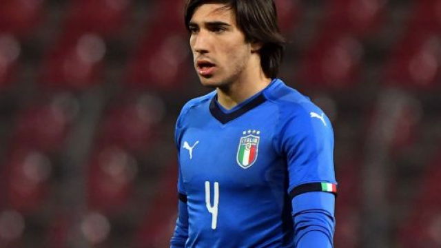 Sandro Tonali, centrocampista del Brescia e della nazionale italiana.