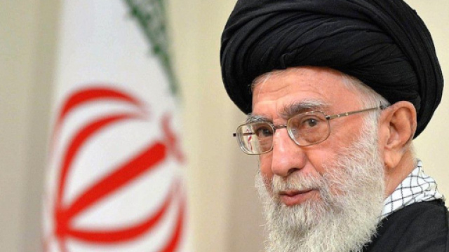 Ali Khamenei, le Guide supr&ecirc;me de la R&eacute;publique islamique d'Iran. Credit: Wikimedia commons/en.kremlin.ru