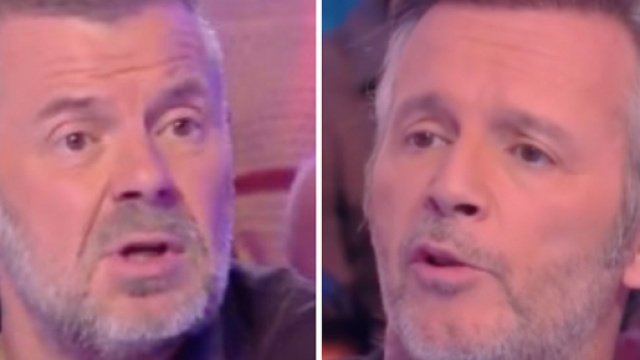 TPMP : Guerre ouverte entre Eric Naulleau et Jean-Michel Maire qui s'insultent en direct. Credit: Capture C8