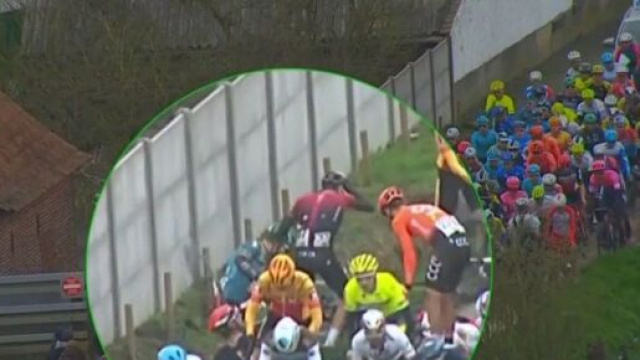 Gianni Moscon squalificato alla Kuurne Bruxelles Kuurne