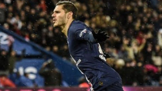 Mauro Icardi au PSG (Credit Image : PSG Twitter)