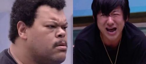 Babu soltou que Pyong n&atilde;o precisaria de ajuda para se queimar. (Reprodu&ccedil;&atilde;o/ TV Globo).