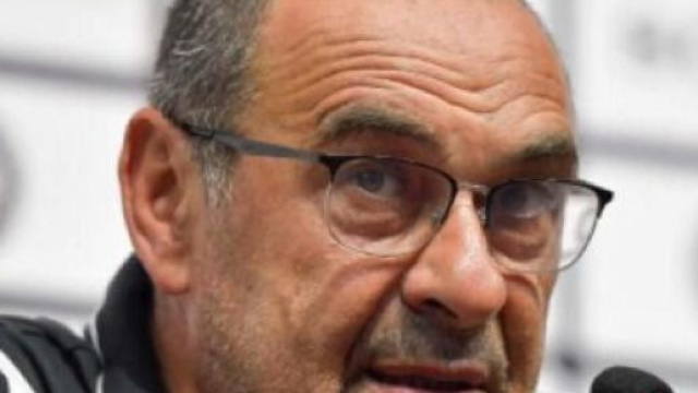 Maurizio Sarri, tecnico della Juventus.
