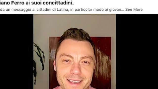 Tiziano Ferro parla ai giovani di Latina