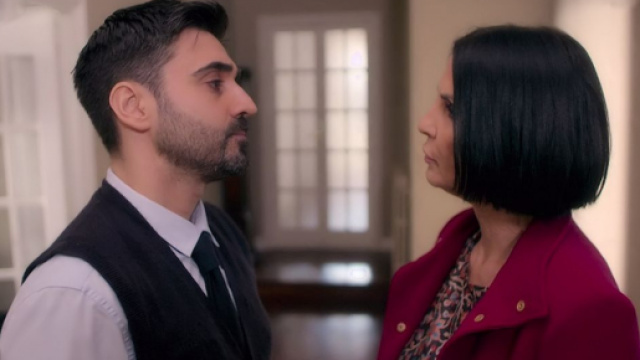 Un posto al sole: Matteo Contalto (Mauro Cardone) Marina Giordano (Nina Soldano),