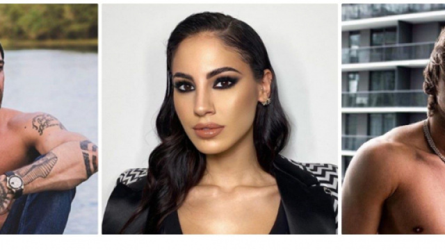 Da sinistra, Andrea Iannone, Giulia De Lellis e Andrea Damante