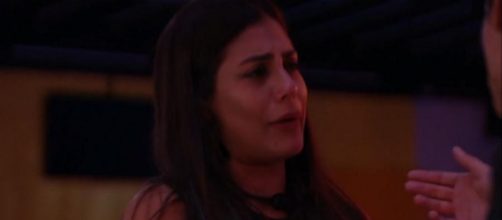 Mari diz estar decepcionada com Flay em desabafo com Prior. (Reprodu&ccedil;&atilde;o/TV Globo)