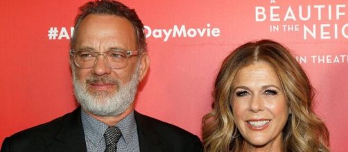Tom Hanks e sua mulher Rita Wilson. (Arquivo Blasting News)