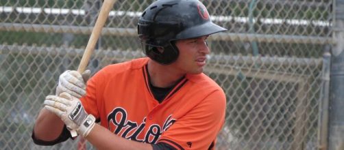 Trey Mancini hit 35 homers in 2019. [Image Source: Flickr | Bryan Green]