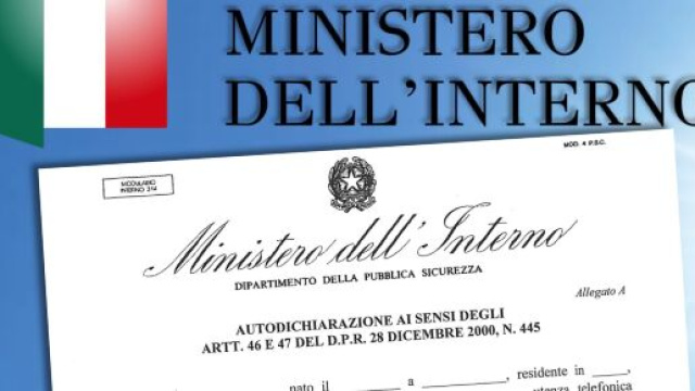 Autocertificazione per Coronavirus da portare anche quando si va a piedi