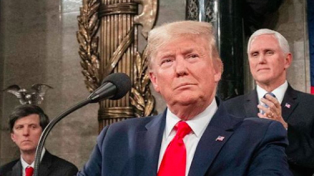 Coronavirus : Donald Trump ferme l'entr&eacute;e des Etats-Unis aux Europ&eacute;ens. Credit: Instagram/realdonaldtrump