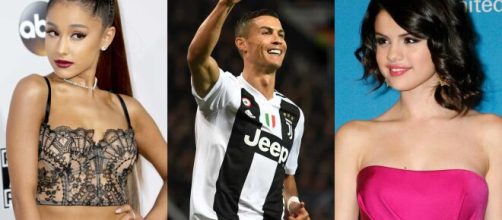 Selena, Ariana e Cristiano Ronaldo: tr&ecirc;s dos perfis mais seguidos do Instagram. (Arquivo Blasting News)