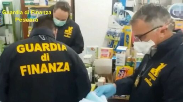 Una parafarmacia di Pescara &egrave; stata sospesa.