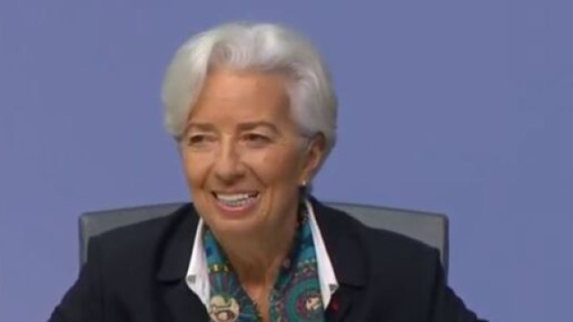 Christine Lagarde, presidente della Bce.
