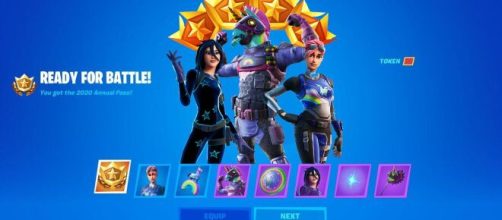 'Fortnite' data miners have discovered what the new Annual Battle Pass looks like. [Image Credit: GuidingLight /YouTube]