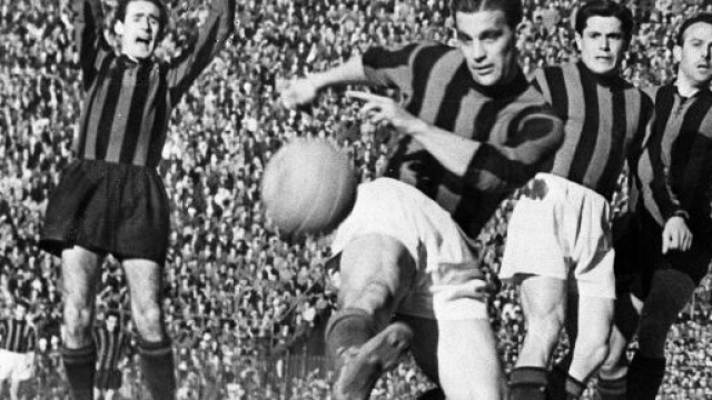 Derby di Milano, 6 novembre 1949.