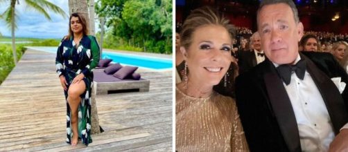 As celebridades que se infectaram com Covid-19. (Fotomontagem)