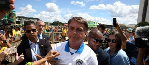 Bolsonaro participa de manifesta&ccedil;&atilde;o em Bras&iacute;lia. (Arquivo Blasting News)
