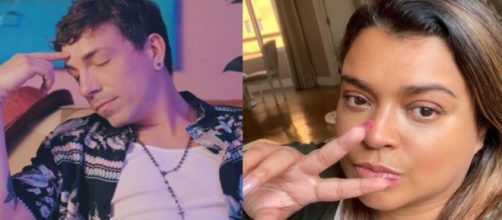 Di Ferrero e Preta Gil se recuperam de coronav&iacute;rus (COVID-19). (Instagram/@diferrero/@pretagil).