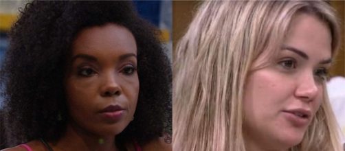 Thelma conversa com Marcela ap&oacute;s conflitos do final de semana. (Arquivo Blasting News)