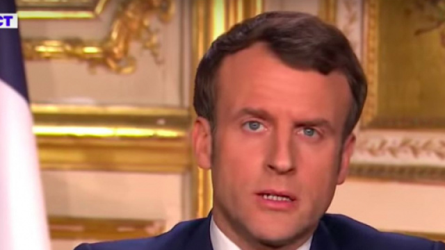 Coronavirus : Emmanuel Macron annonce de nouvelles r&egrave;gles. Credit : BFMTV Capture