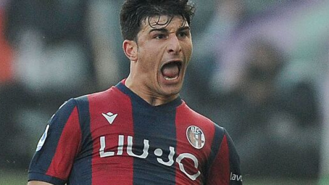 Riccardo Orsolini, centrocampista offensivo del Bologna.